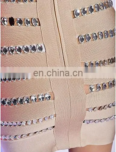 2016 Top Quality Fashionable Beaded Dress cheap Sequins dress