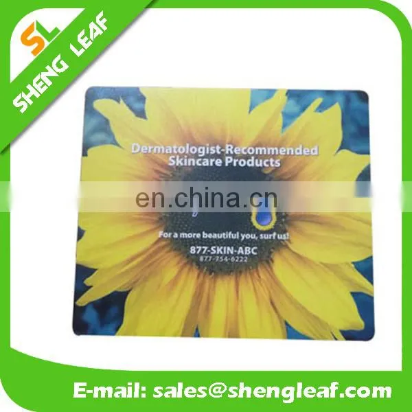 2016 customized promotional rubber mouse pad for sale