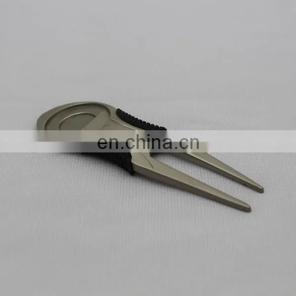 custom brass golf design divot tool