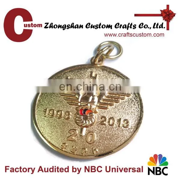 Wholesale High Quality Custom Sports Award Gold Medal Athletics