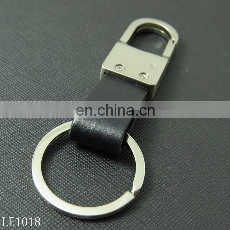 Auto Leather Keychain Custom Leather Key Holder Automobile Keyring