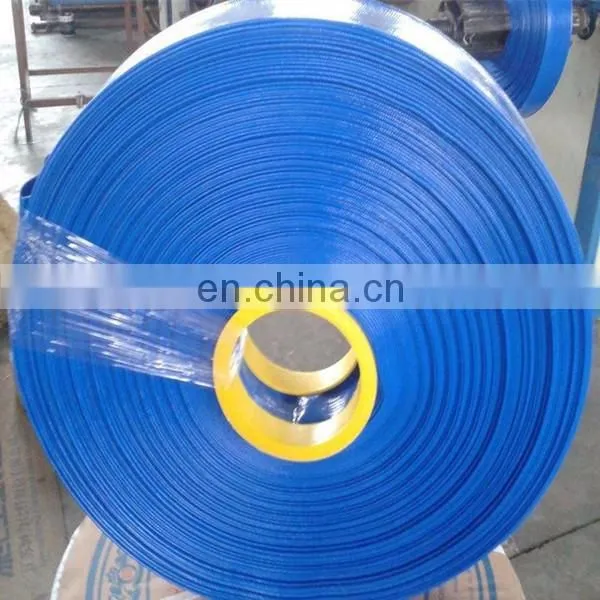 Blue Hose PVC 300mm Layflat Pipes - PVC Water Delivery Hose Discharge Pump Lay Flat Irrigation