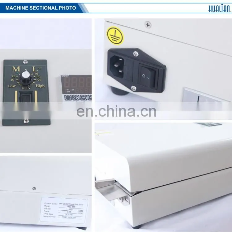 HRS-255 HUANAN High Quality Fast Bag Sealer