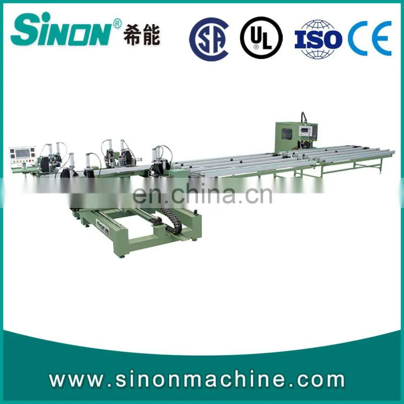Automatic Four Corner PVC Window Door Frame Welding Making Machine