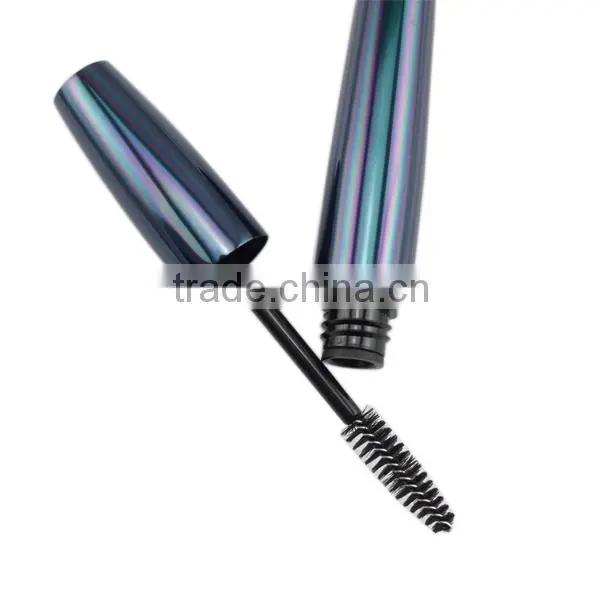 Shiny Blue Empty Cosmetic Mascara Container