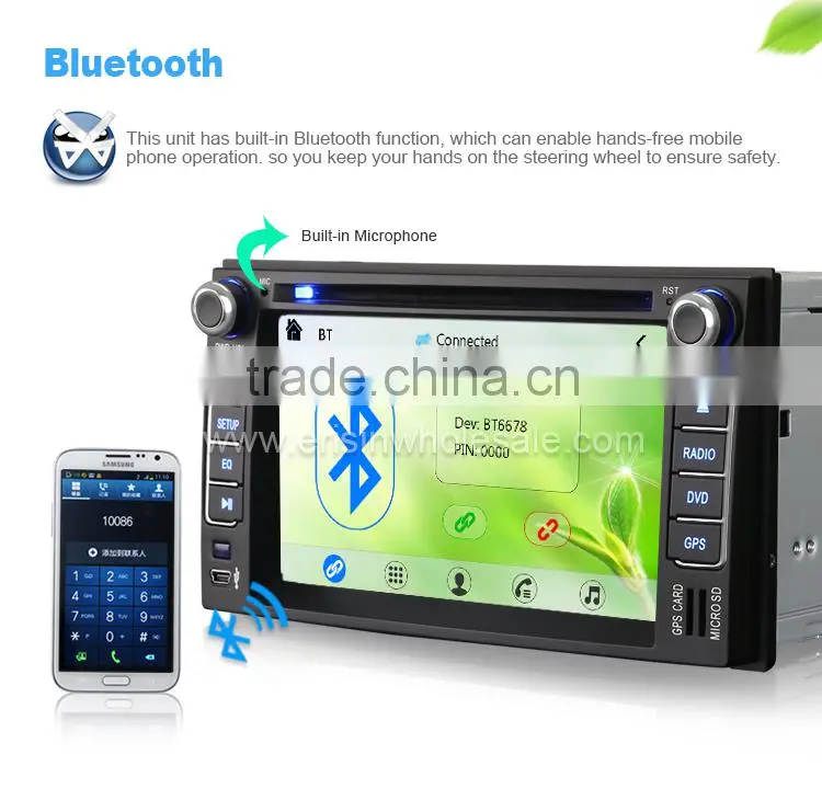 Erisin ES7677M 6.2" Touch Screen Car Radio DVD GPS Player
