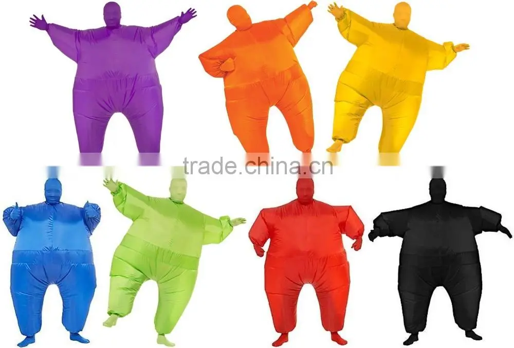 Yellow Inflatable Adult Costume large