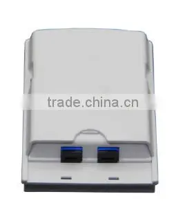 2 core indoor terminal box white