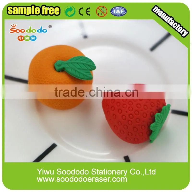 Cheap Novelty Colourful Office Fruit Eraser