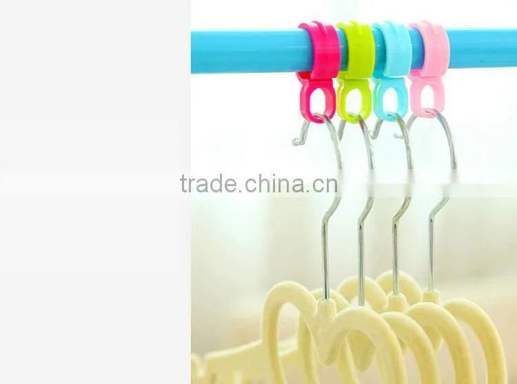 Windproof Buckle Plastic Decorative Coat Hooks Hanger