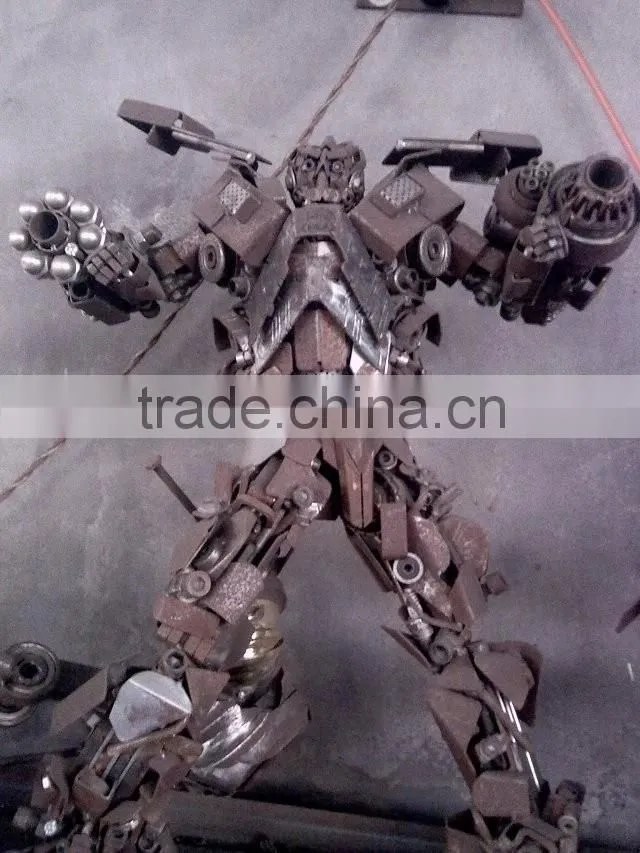 Steel Garden Decoration Sculpture For Outdoor Shows Statue