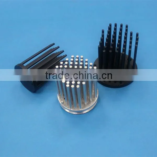 Customized cnc high precision black anodizing aluminum heatsink