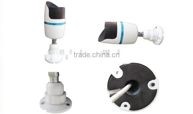 1/4 CMOS 800TVL with IR 40M Structure Design CCTV Camera