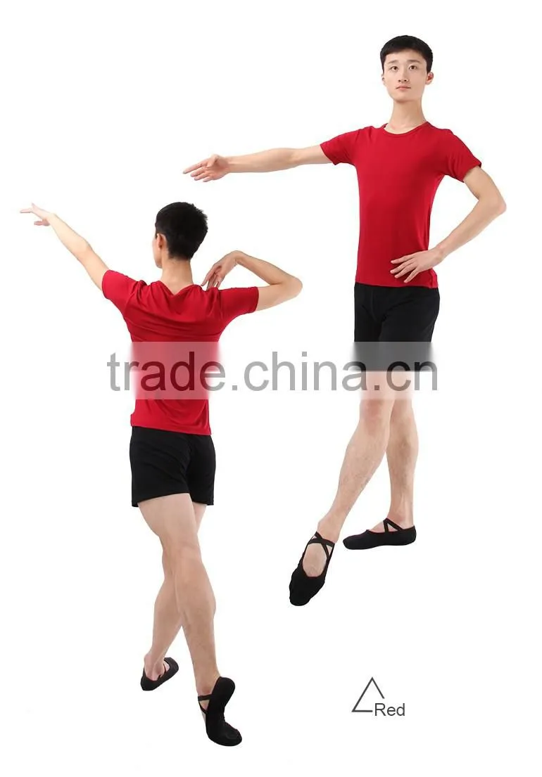 Natural Cotton Tops Men Leisure Sports Tops Wholesale Beijing Plant