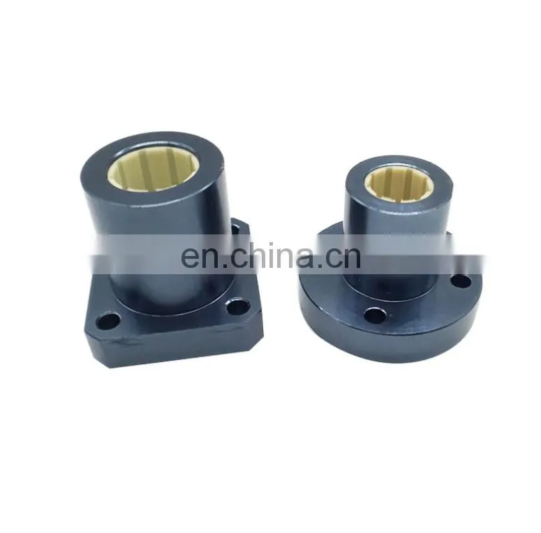 Universal Round Flange Base Plastic Linear Bearing 8mm FJUM-01-08