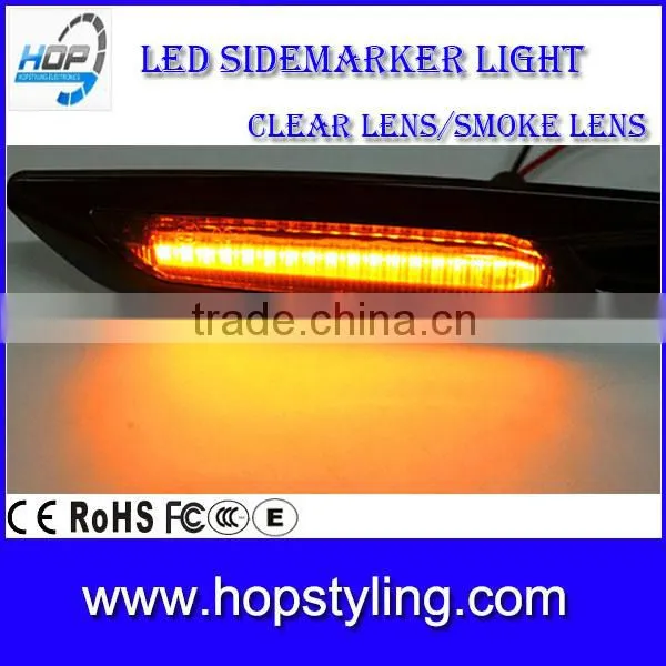new products Yellow LED sidemarker light for E90 E91 E92 E93 E60 E61 F10 Clear lens car side marker car light