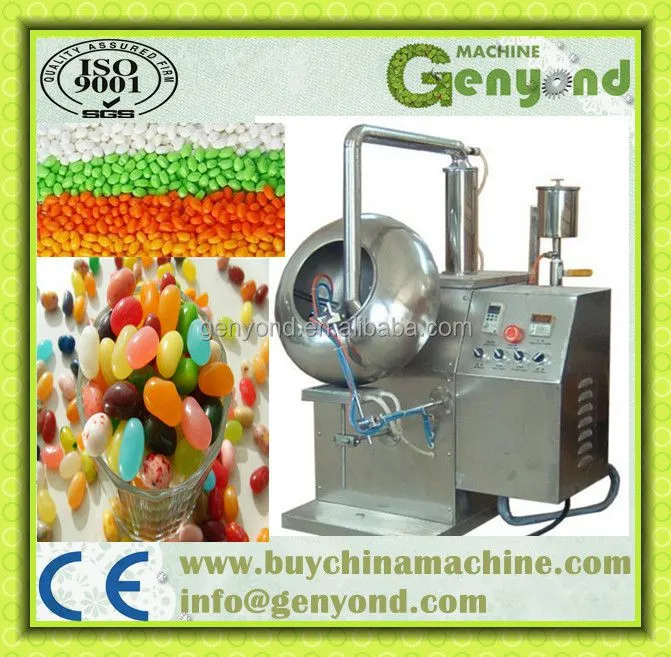 Chocolate Nut Sugar Coating Machine With Sprayer / Nuts Coating Machine With Sprayer/ Peanut Sugar Coating Machine for Sale
