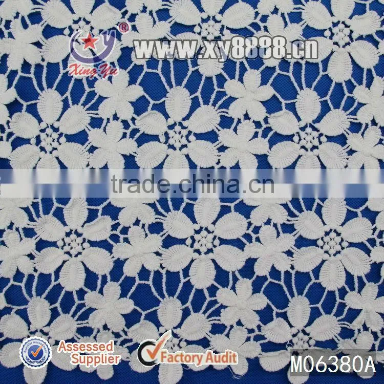 2014 Apparel Garment Accessories F6625 DTY Poly Milky Net Lace