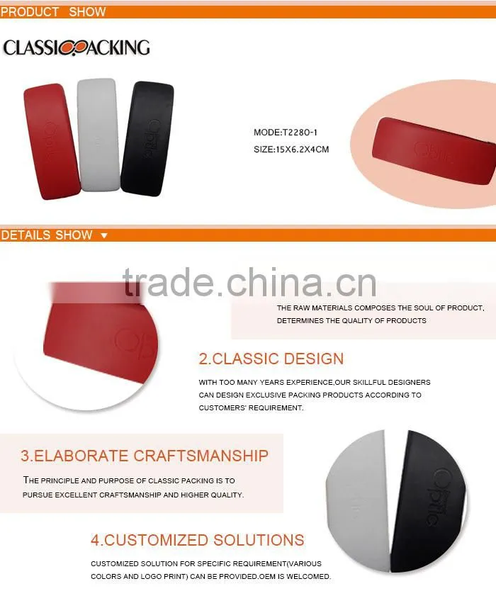 New printing style hard case for reading glasses