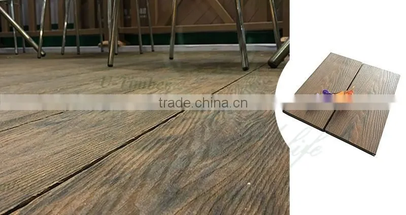 Quality satisfied WPC solid outdoor wood floor