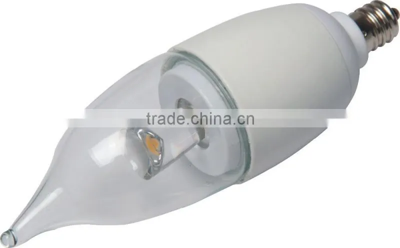 Factory supply 3W/5W Dimmable led candle light with UL,cUL,Energy Star listed for USA,Canada market
