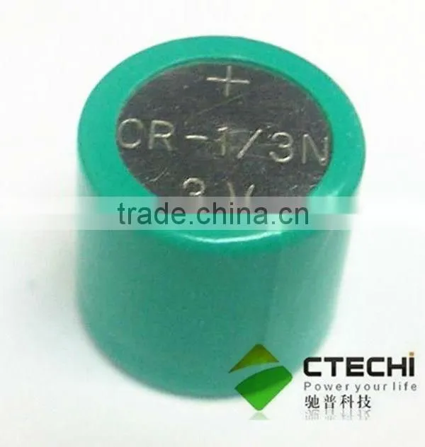 3v CR1/3N 160mAH Li-MnO2 battery, CR11108 3v lithium battery