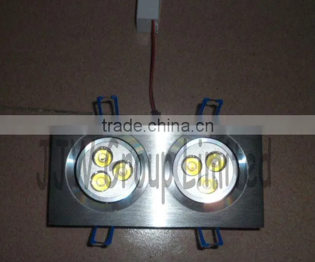 JJW-CL-6*1W high power 6W led lamp,popular ceiling light,6*1W down light led