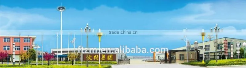 professional customized lamp pole for electrical/solar street light