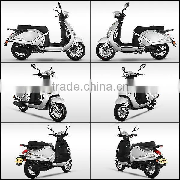 150cc Air Cooled 4 Stroke Gasoline Scooter & Moped with Lambretta design Classic Model Made in China