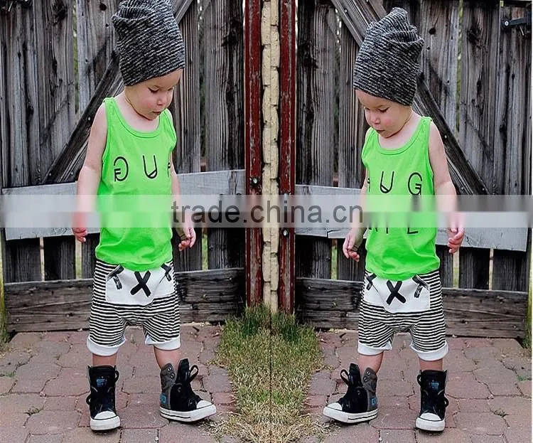 Ins Fashion Brand Toddler Baby Shorts Children Clothing Casual Strap Cotton Trousers