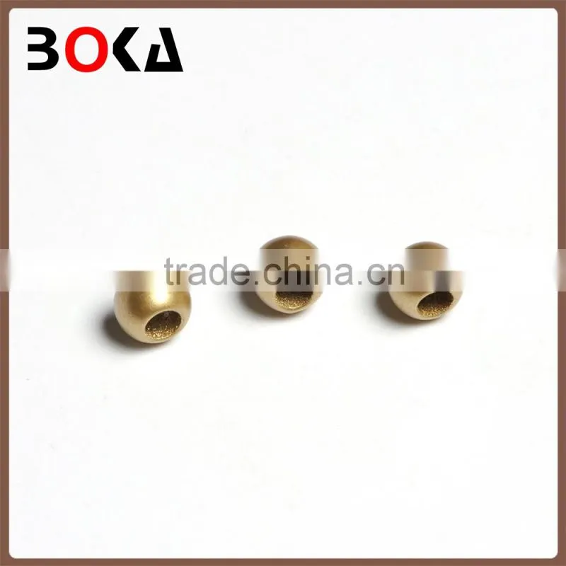 // latest design golden round with hole alloy beads // garment beads accessories //