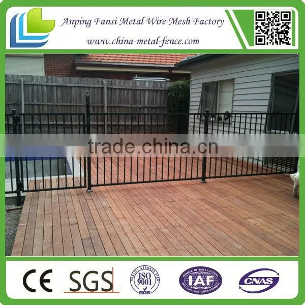 new product 1200mm*2400mm tubular aluminium pool Fencing