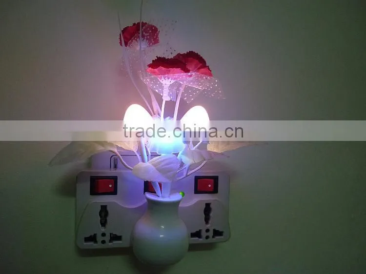 Flower Night light lamp,LED color light ,wall lamp,electricity saving lamp