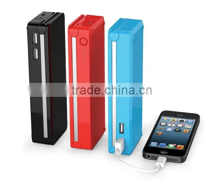 External Battery Packs with LED Desk Lamp - 7000Amh Portable Charger with Foldable Table/Computer Lamp, -Perfect for Cellpphone