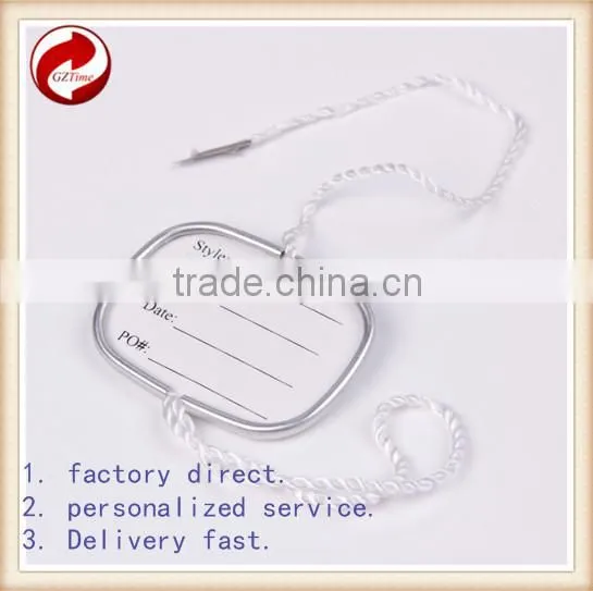 Oval Shape OEM Logo Metal Seal Tag