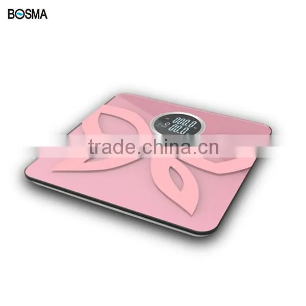 Cloud smart body fat scales for test weight and body fat