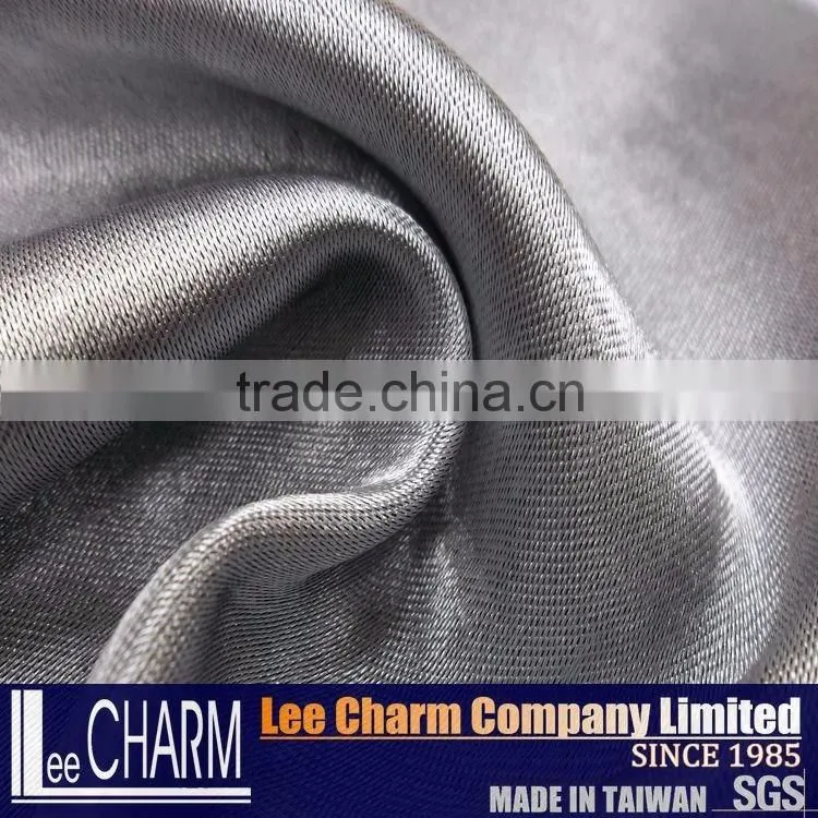 Quality Polyester Satin Glimmer Thick Fabric for Curtain