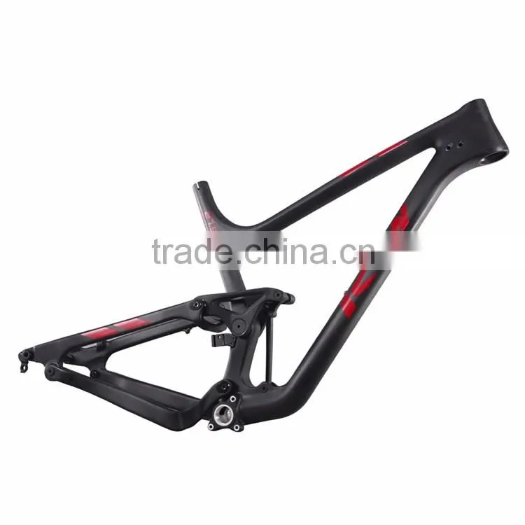 Toray carbon full suspension mtb carbon frame 650B plus downhill frames P8