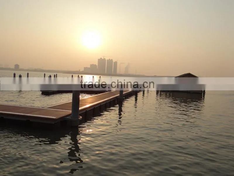 Mass production good quality plastic floating dock
