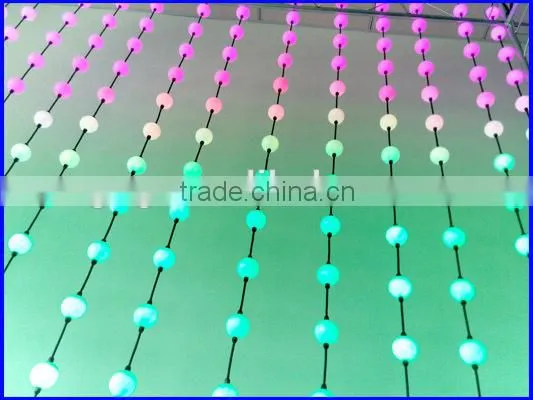 Decoration Lighting Spacing 5cm/10cm/20cm LED Ball DMX light string