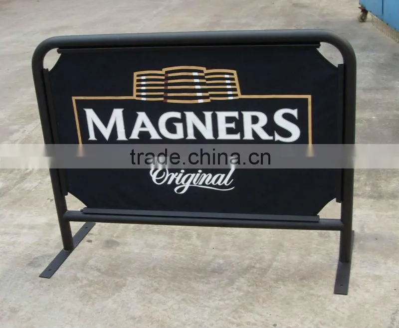 Cafe Wind Barrier With Customer Logo Printing
