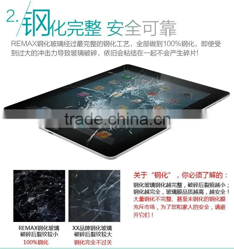Remax 0.28 Tempered Glass Screen Protector For iPad Mini 1/2/3 7.9 inch 2.5D Clear Screen Protective Film TB-0056