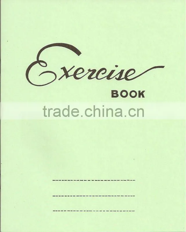 Customzied recycled exercise book