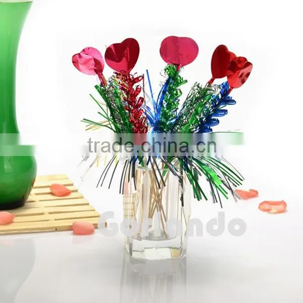 wooden stick palm decorative cocktail pick party