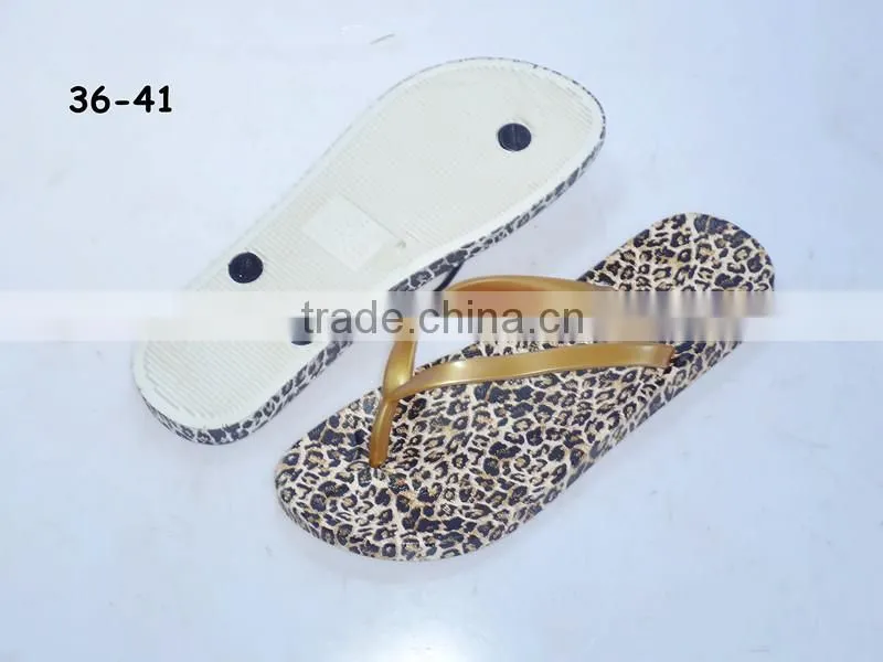 2015 PCU WOMEN Printing New design Flip Flops Beach Slipper