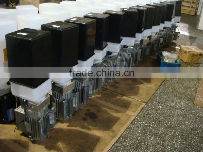 DC hydraulic power pack/power unit for hydraulic tailgate built-in or built-out