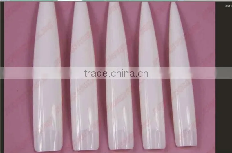 2014 New 500 pcs Clear Toe Tips+10 different Sizes, NT-19