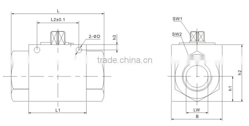 New Best Choice water level float control valve