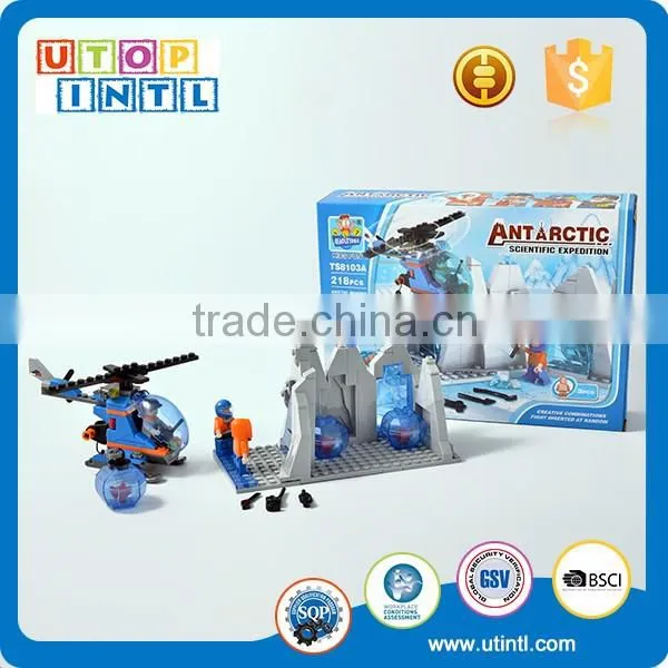 Hot Selling figure block toys plastic cube building block puzzle new design