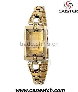 Top quality brass watch Japan movement quartz watch for lady